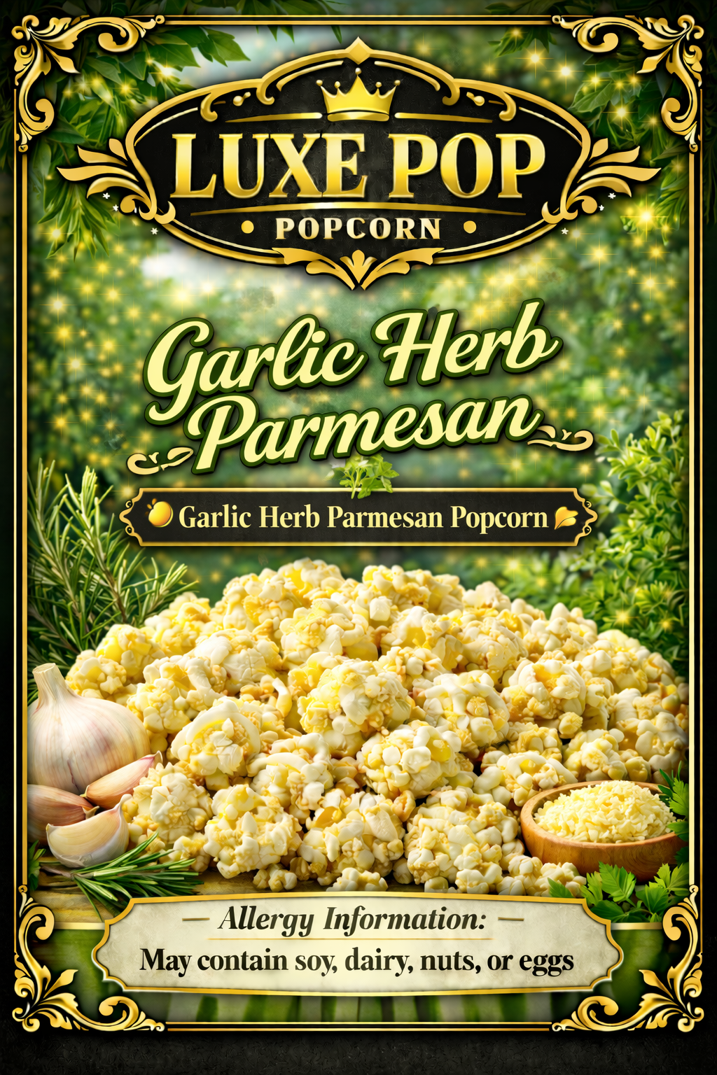 Garlic Herb Parmesan🌿